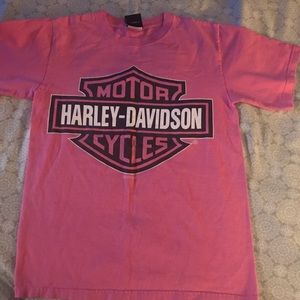 Harley Davidson Pink Women’s T-shirt- small